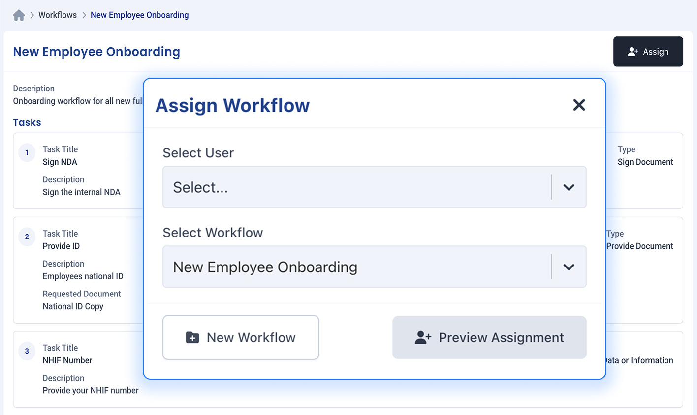 Onboarding with Elevolt